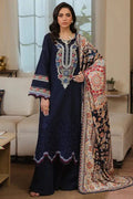 MAHNUT - EMBROIDERED DHANAK UNSTICHED 3PC (SL-2495)