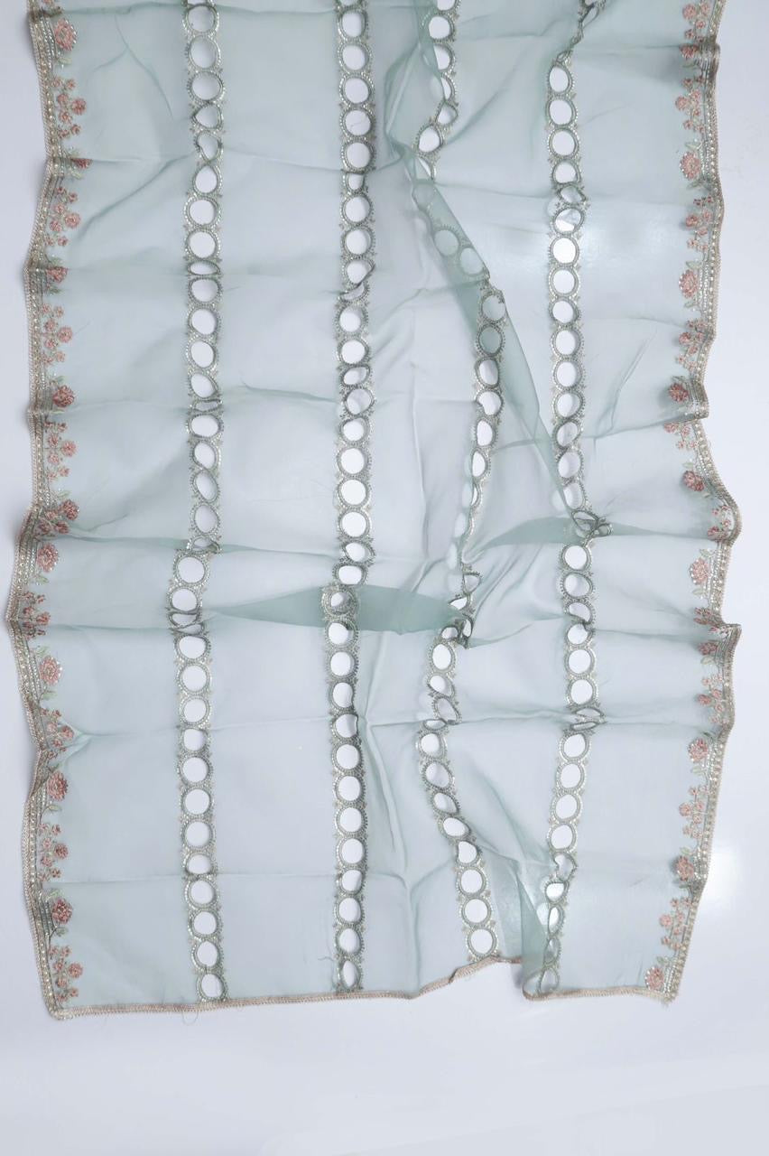 MARIA B - LUXURY FORMAL DRESS ORGANZA 3PC UNSTICHED (SL-4360)