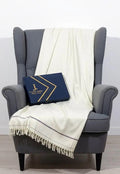 PREMIUM MEN’S WOOL SHAWL WITH BOX (SL-457) (CREAM BOSKI)