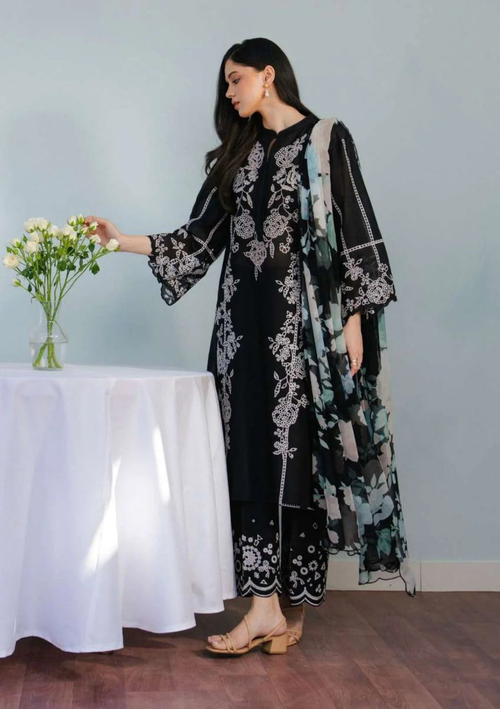 COCO BY ZARA SHAH JAHAN EMBROIDERED DHANAK 3pc (SL-5432)