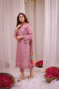 ROSELLA EMBROIDERED DHANAK 3pc (SL-02)
