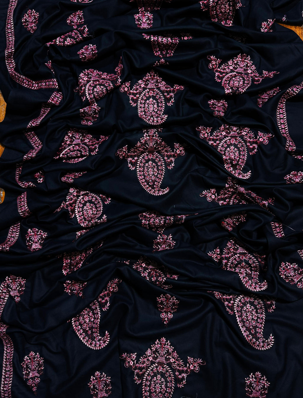 BAREEZE-HEAVY EMBROIDERED DHANAK 3pc