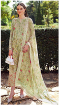 Zainab Chotani Daman LaserKari Linen 3pc