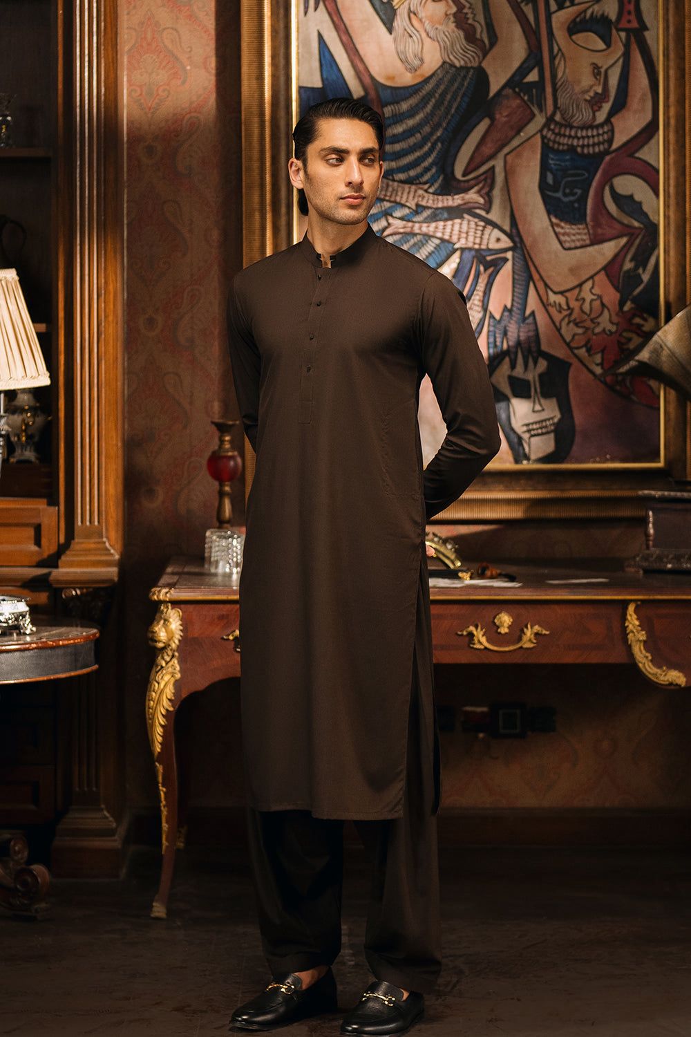 ROYAL ELITE W&W J. WITH PREMIUM BOX PACKAGING (Dark Brown)