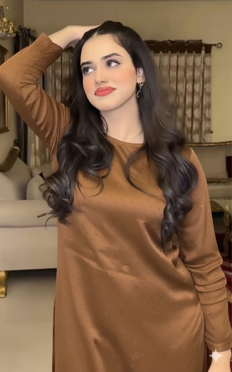 SHEESHA SILK 2PC (Brown Golden)