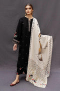 URGE  Dhanak Embroidered 3pc