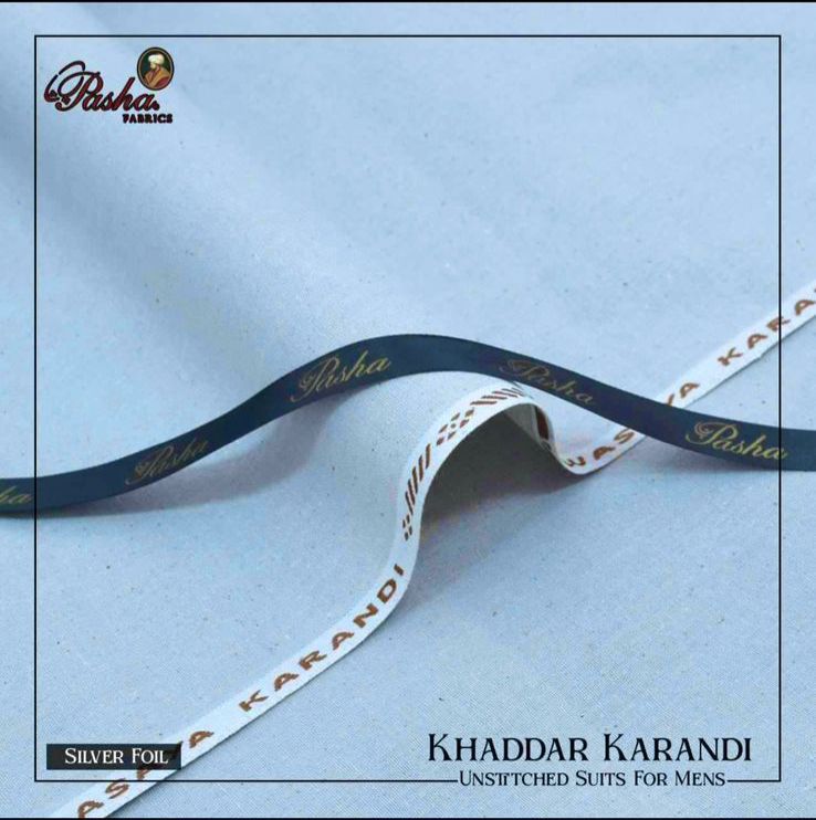 Pasha Atta mens Karandi (ZW-306) silver foil