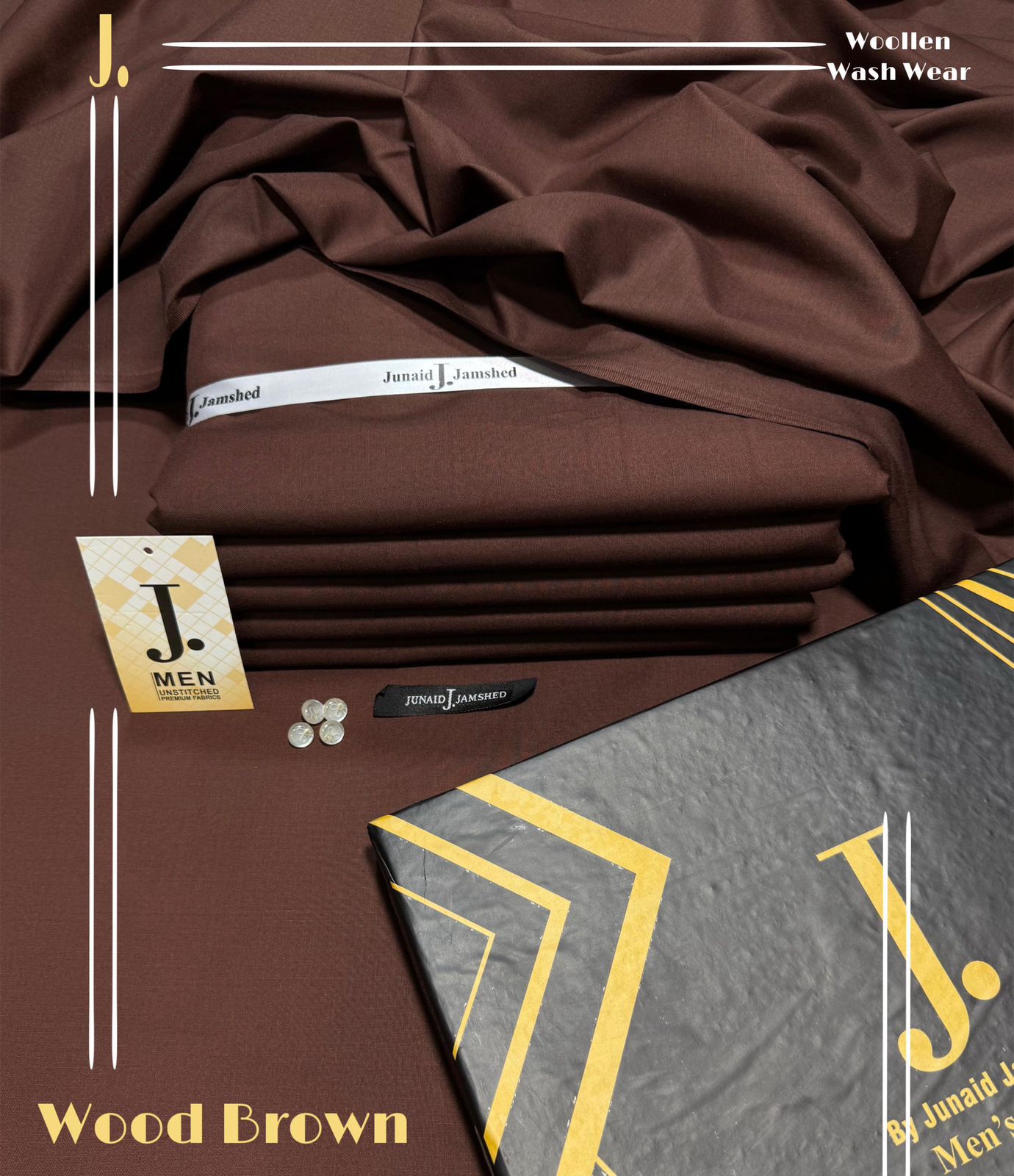 ROYAL ELITE W&W J. WITH PREMIUM BOX PACKAGING (wood brown)