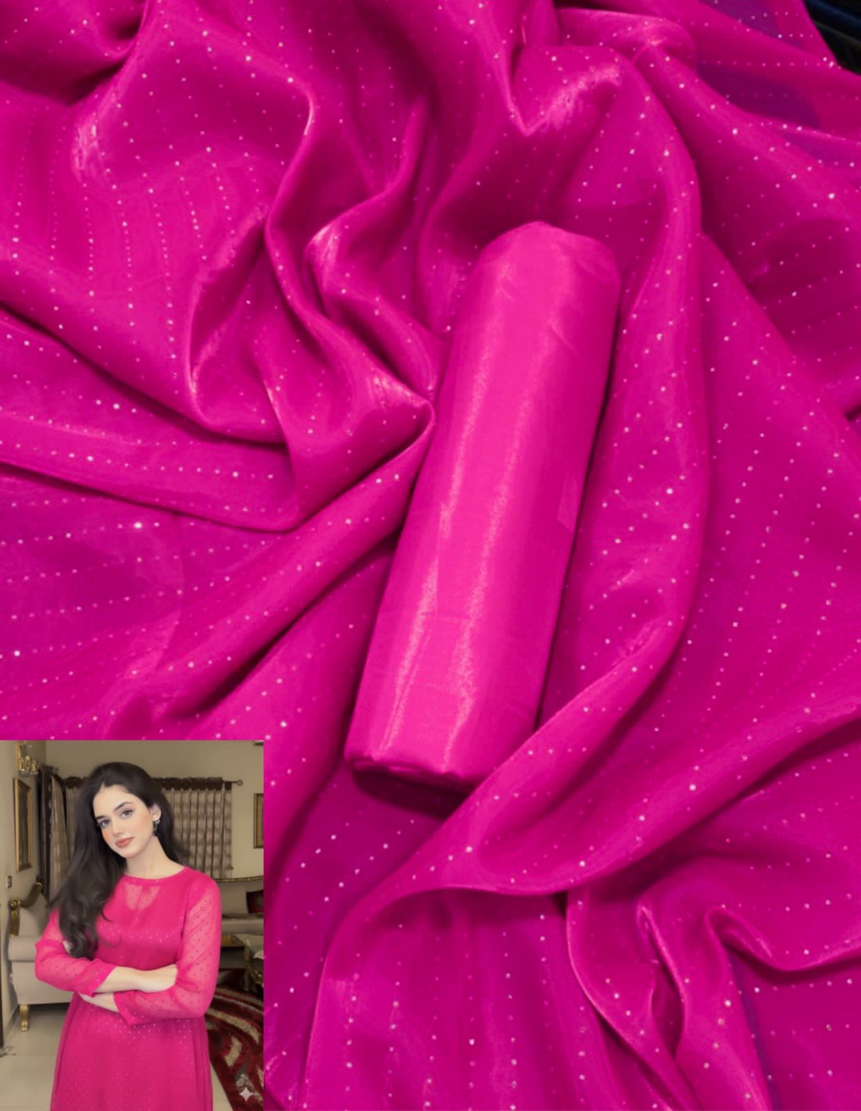 SHEESHA SILK 2PC (PINK)
