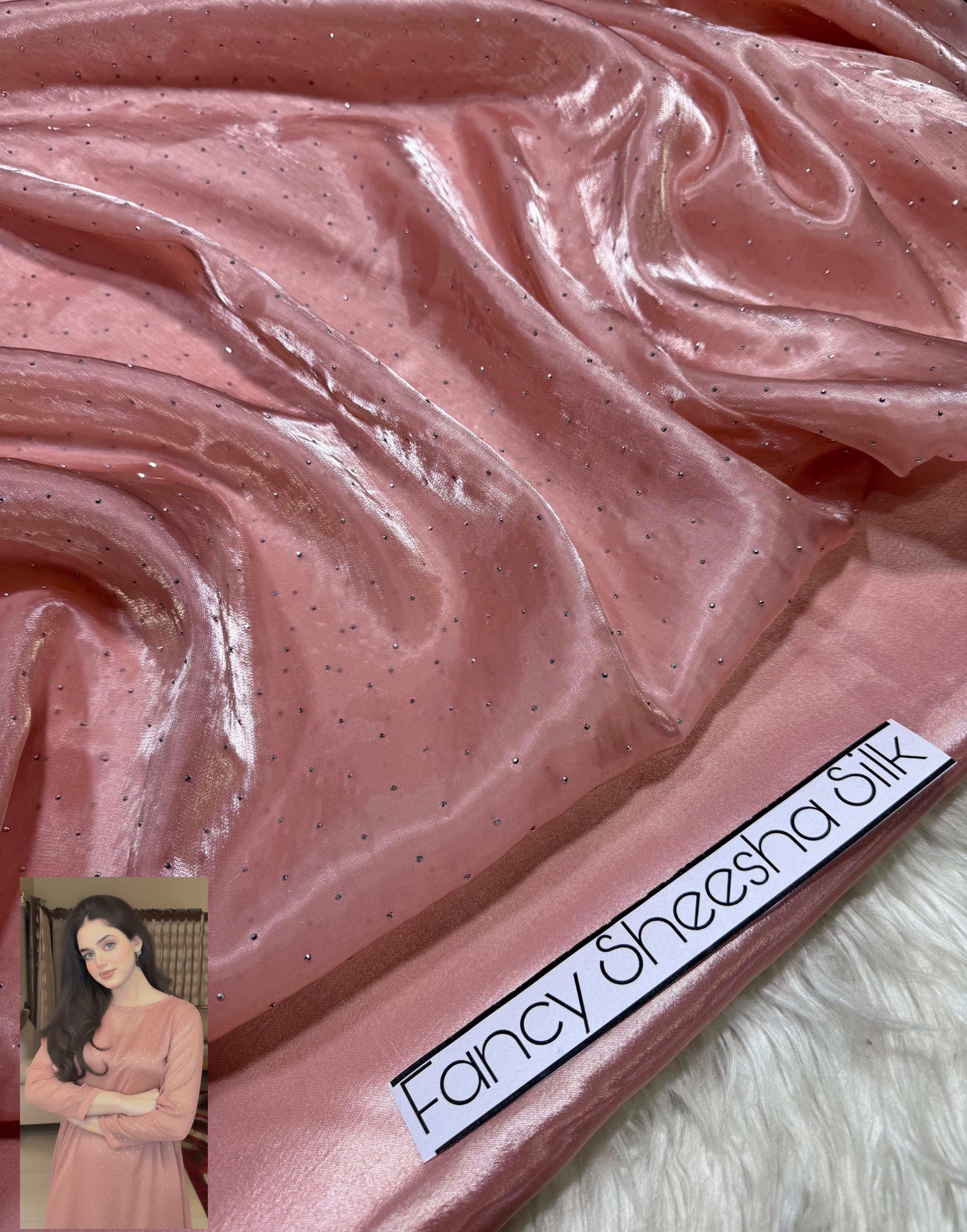 SHEESHA SILK 2PC (PEACH)