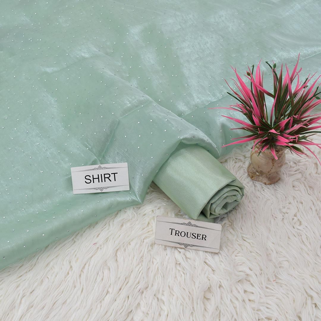 SHEESHA SILK 2PC (Apple Green)