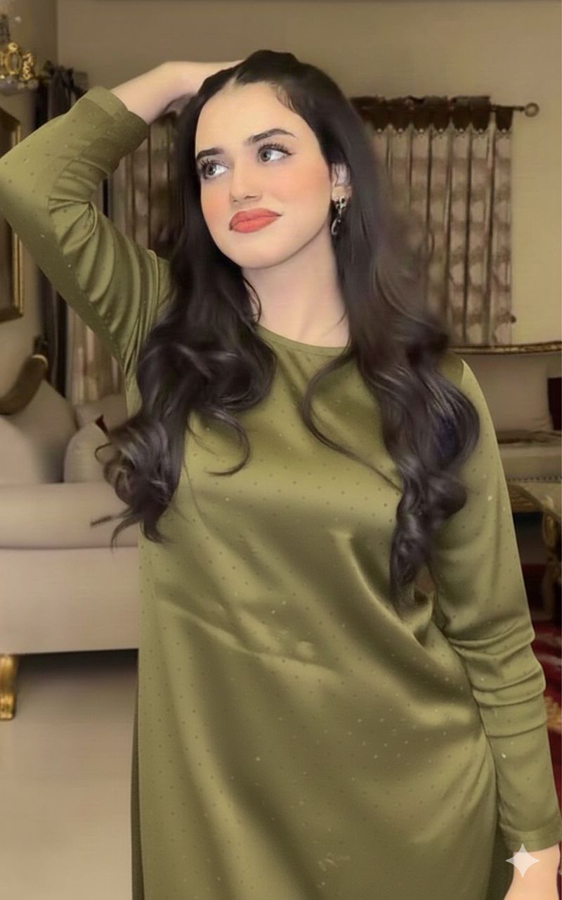 SHEESHA SILK 2PC (Mehandi)