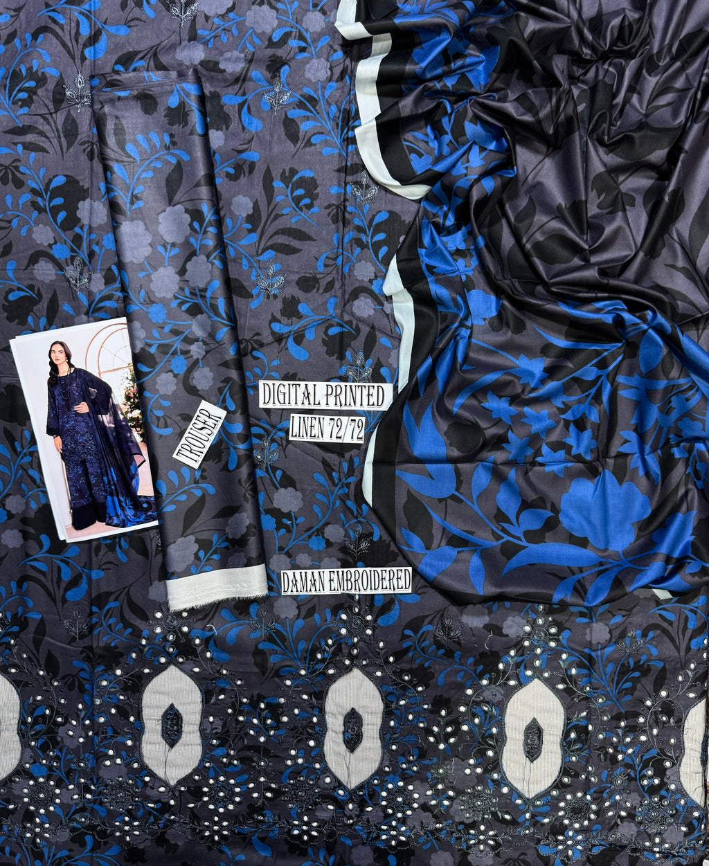 Iznik Daman LaserKari linen 3pc